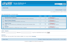 Tablet Screenshot of forum.tttelecom.nl